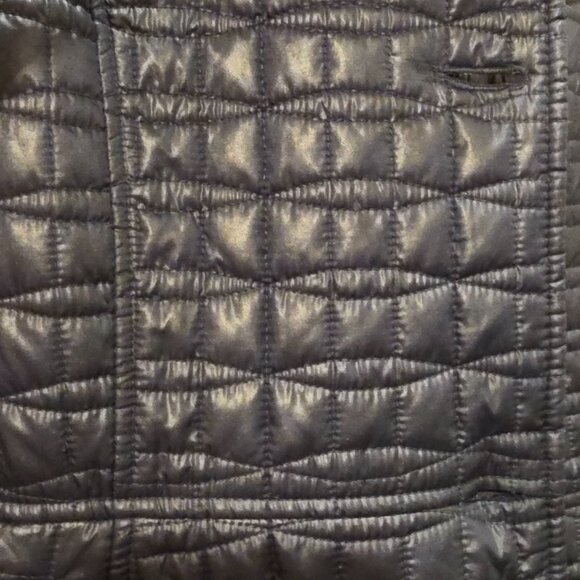 Kate Spade dark blue quilted lightweight jacket - Picture 9 of 11